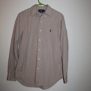 Ralph Lauren Men's Long Sleeve Classic Fit Size Sm